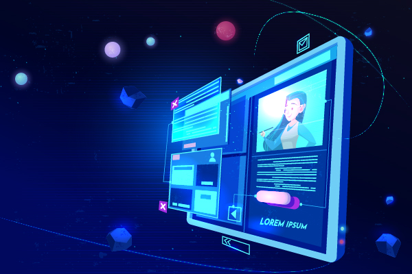 Web Development Illustration